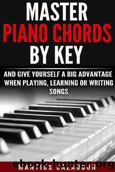 Master Piano Chords By Key And Give Yourself A Big Advantage When Playing, Learning Or Writing Songs (What Chords Are In What Key And Why?) by Mantius Cazaubon
