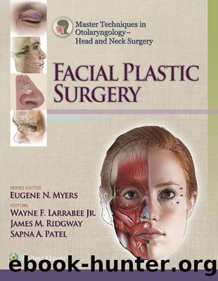 Master Techniques in Otolaryngology - Head and Neck Surgery: Facial Plastic Surgery by Unknown