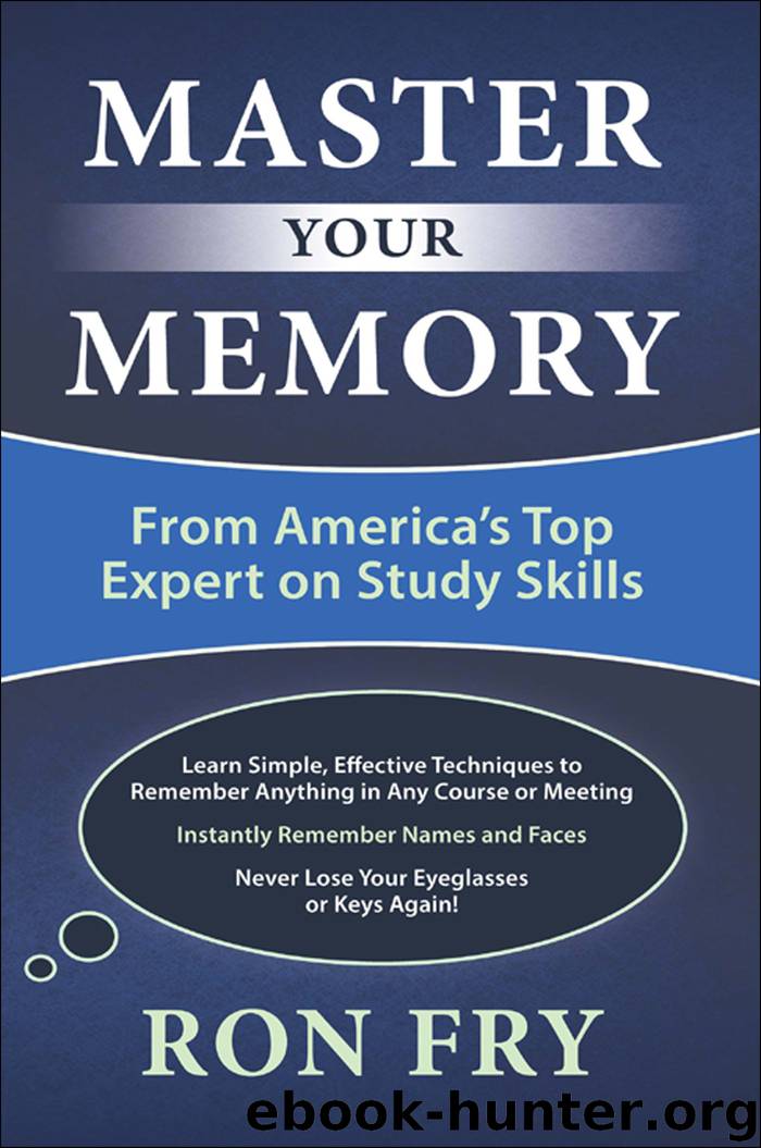 Master Your Memory by Ron Fry