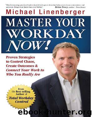 Master Your Workday Now!: Proven Strategies to Control Chaos, Create Outcomes, & Connect Your Work to Who You Really Are by Linenberger Michael