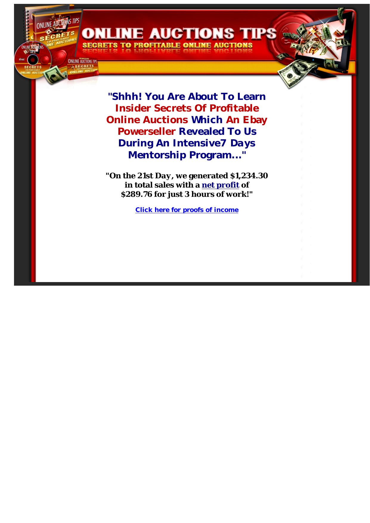 Master eBay(R) Online Auctions - Full Intensive Home Study Course. by Best of Kuszter's Collection