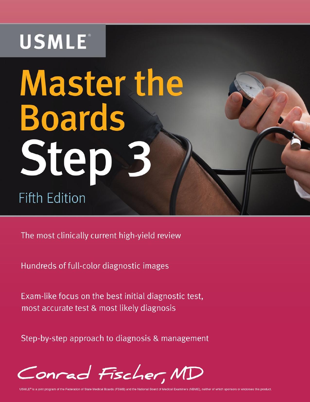 Master the Boards USMLE Step 3 by Conrad Fischer