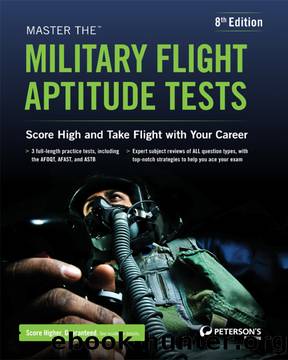 Master the Military Flight Aptitude Tests by Peterson's