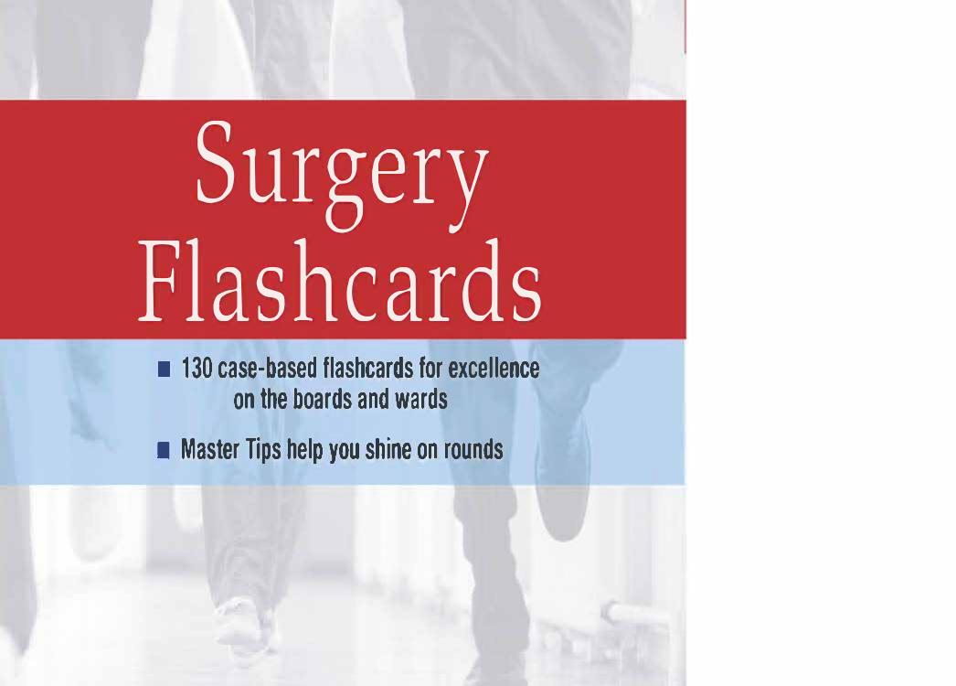 Master the Wards: Surgery Flashcards (Repost) by Niket Sonpal Conrad Fischer