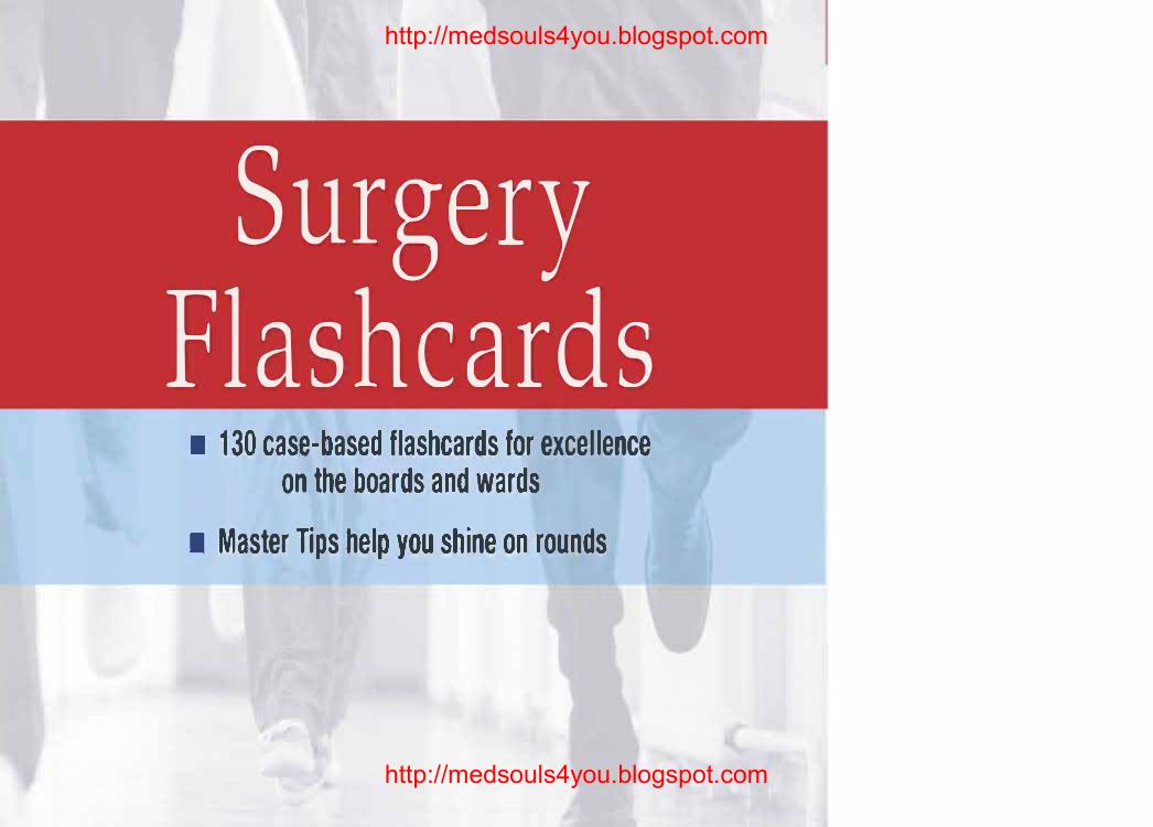 Master the Wards: Surgery Flashcards by Niket Sonpal Conrad Fischer