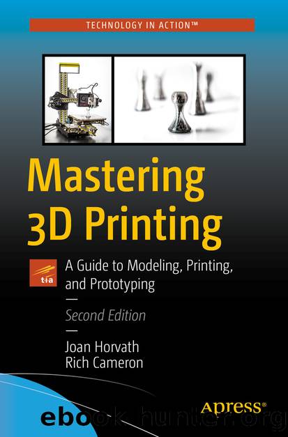 Mastering 3D Printing by Joan Horvath & Rich Cameron