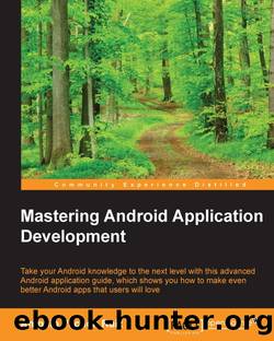 Mastering Android Application Development by Antonio Pachón Ruiz