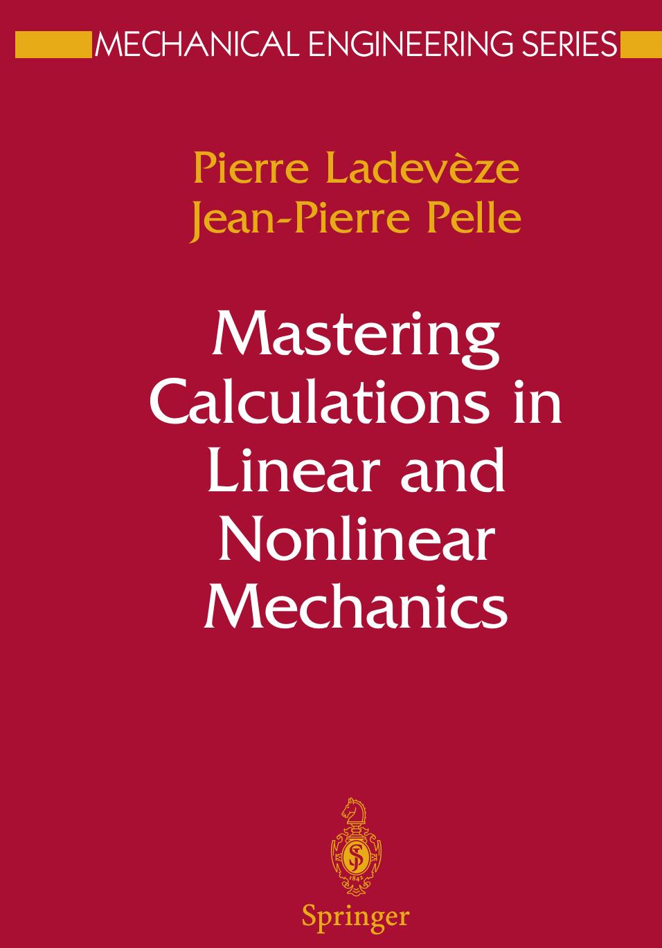 Mastering Calculations in Linear and Nonlinear Mechanics (Repost) by Unknow