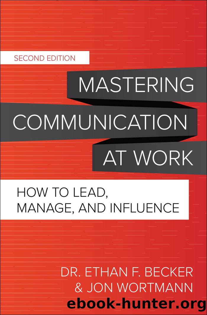 Mastering Communication at Work by Ethan F. Becker