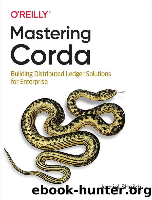 Mastering Corda by Jamiel Sheikh