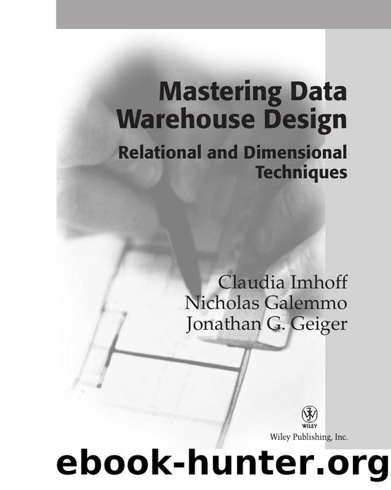 Mastering Data Warehouse Design by Unknown