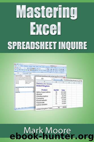 Mastering Excel - Spreadsheet Inquire by Mark Moore
