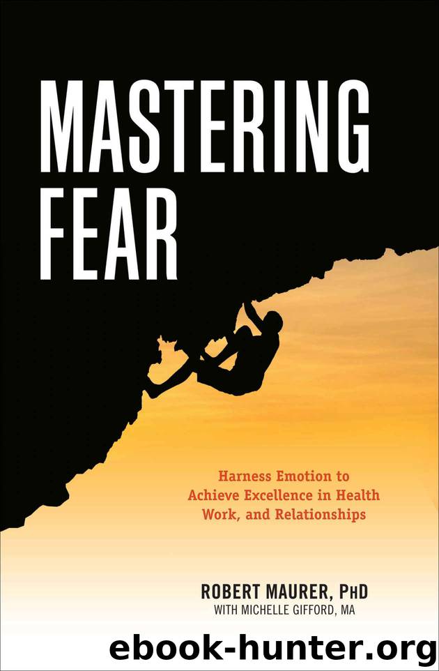 Mastering Fear: Harness Emotion to Achieve Excellence in Work, Health, and Relationships by Maurer Robert & Gifford Michelle