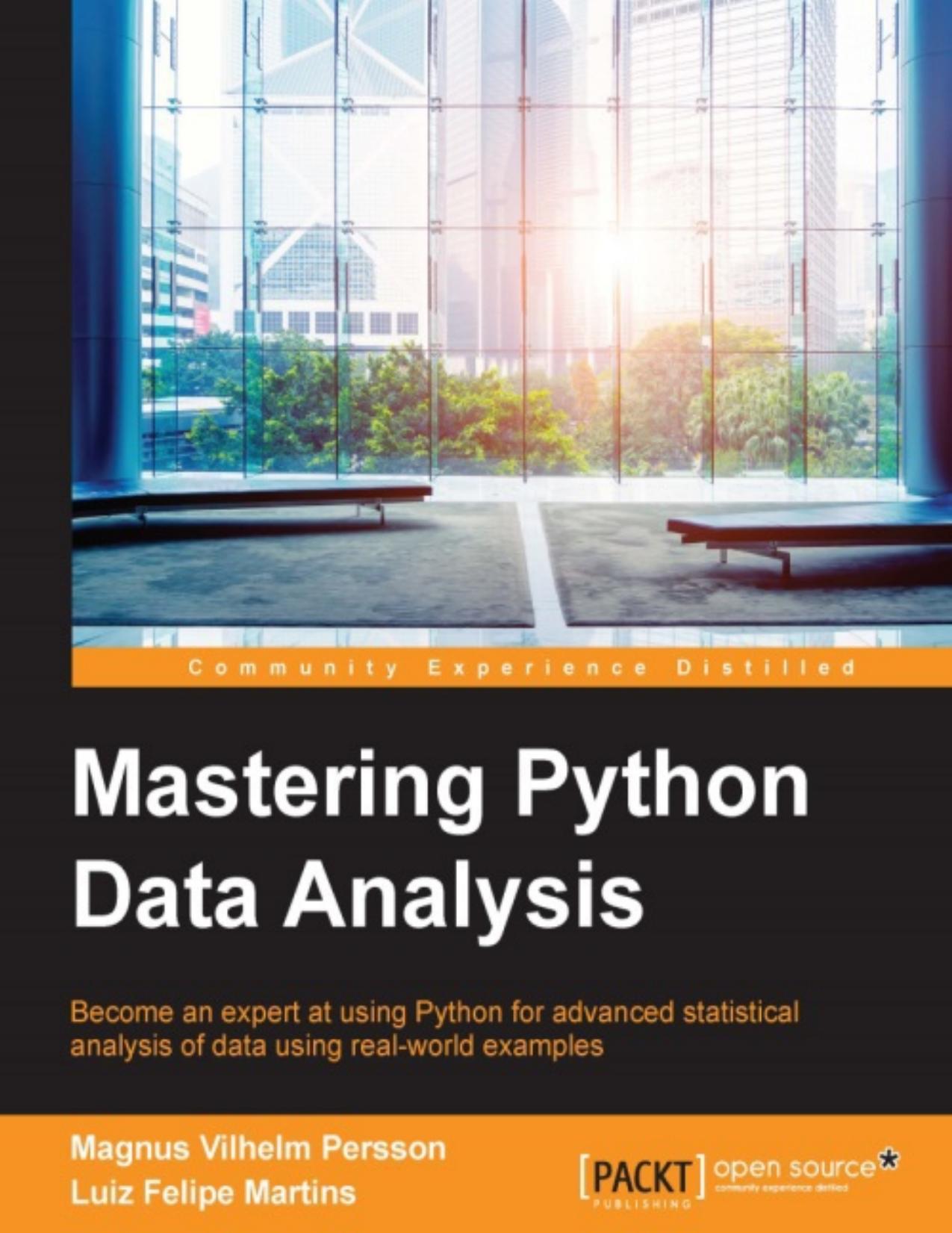 Mastering Python Data Analysis by Zamzar