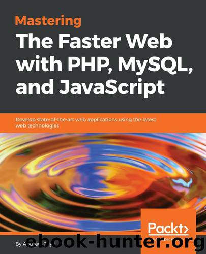 Mastering The Faster Web with PHP, MySQL, and JavaScript: Develop state-of-the-art web applications using the latest web technologies by Andrew Caya