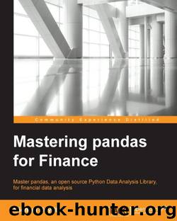 Mastering pandas for Finance by Heydt Michael
