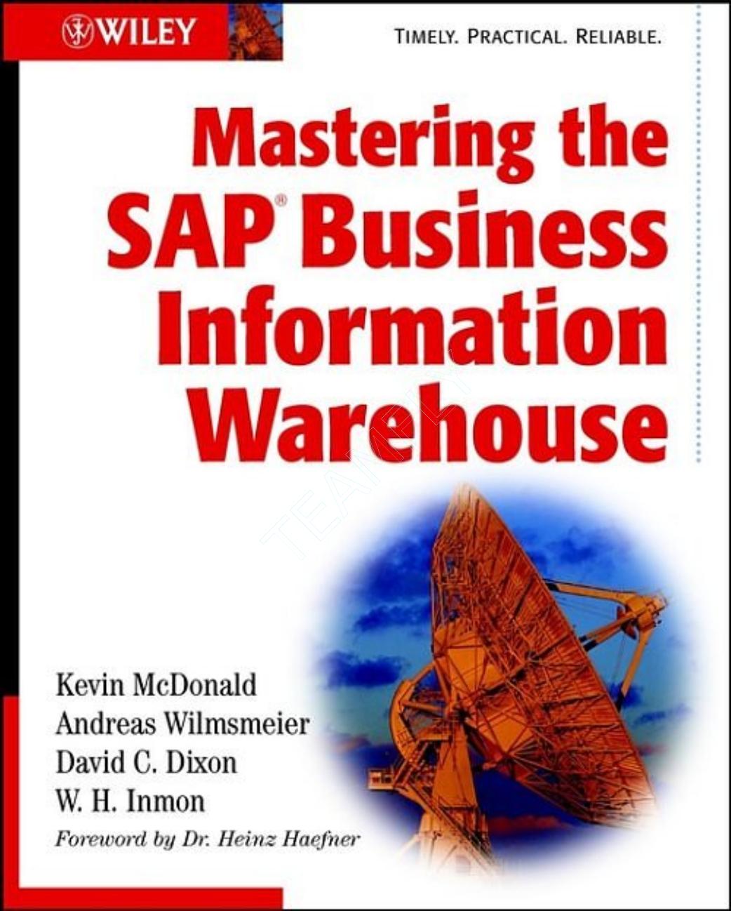 Mastering the SAP Business Information Warehouse by Unknown