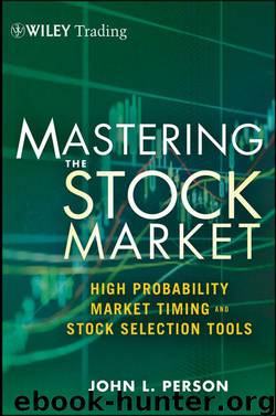 Mastering the Stock Market by John L. Person