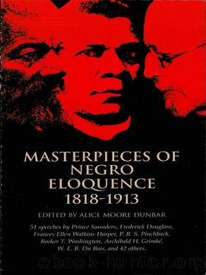 Masterpieces of Negro Eloquence by Alice Moore Dunbar