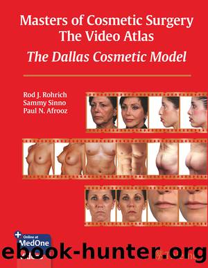 Masters of Cosmetic Surgery - The Video Atlas by Rod J. Rohrich;Sammy Sinno;Paul N. Afrooz;
