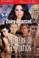 Masters of Temptation [Temptation, Wyoming 6] (Siren Publishing Ménage and More) by Zoey Marcel