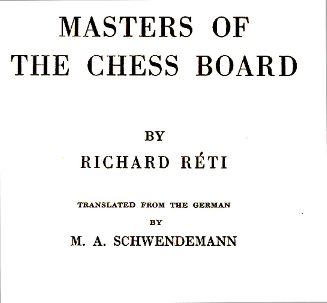 Masters of the Chess Board by Unknown