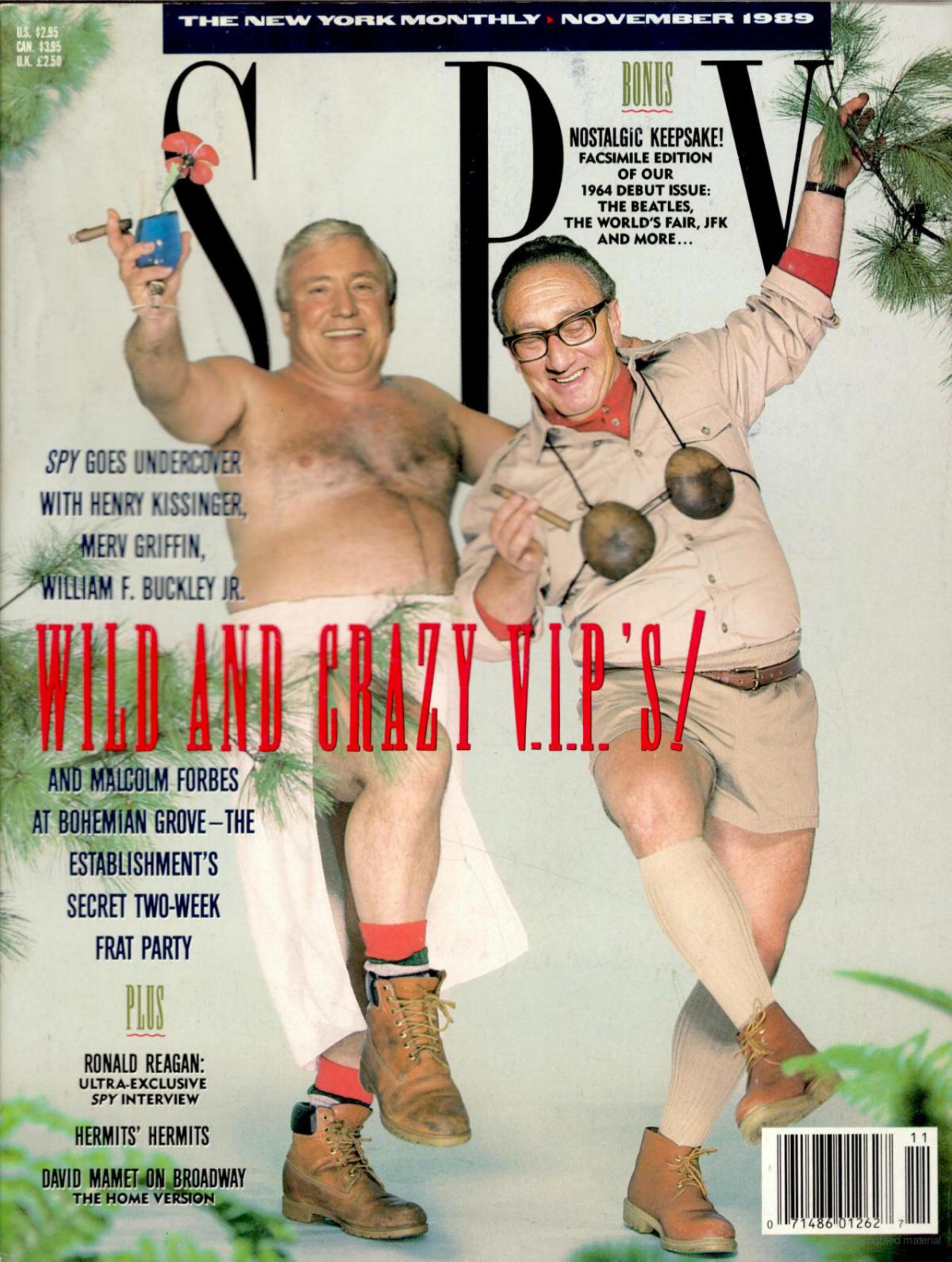 Masters of the Universe Go to Camp Inside the Bohemian-Grove by Phillip Weiss Spy Magazine Nov-1989-Pp-58-76-17 by Unknown