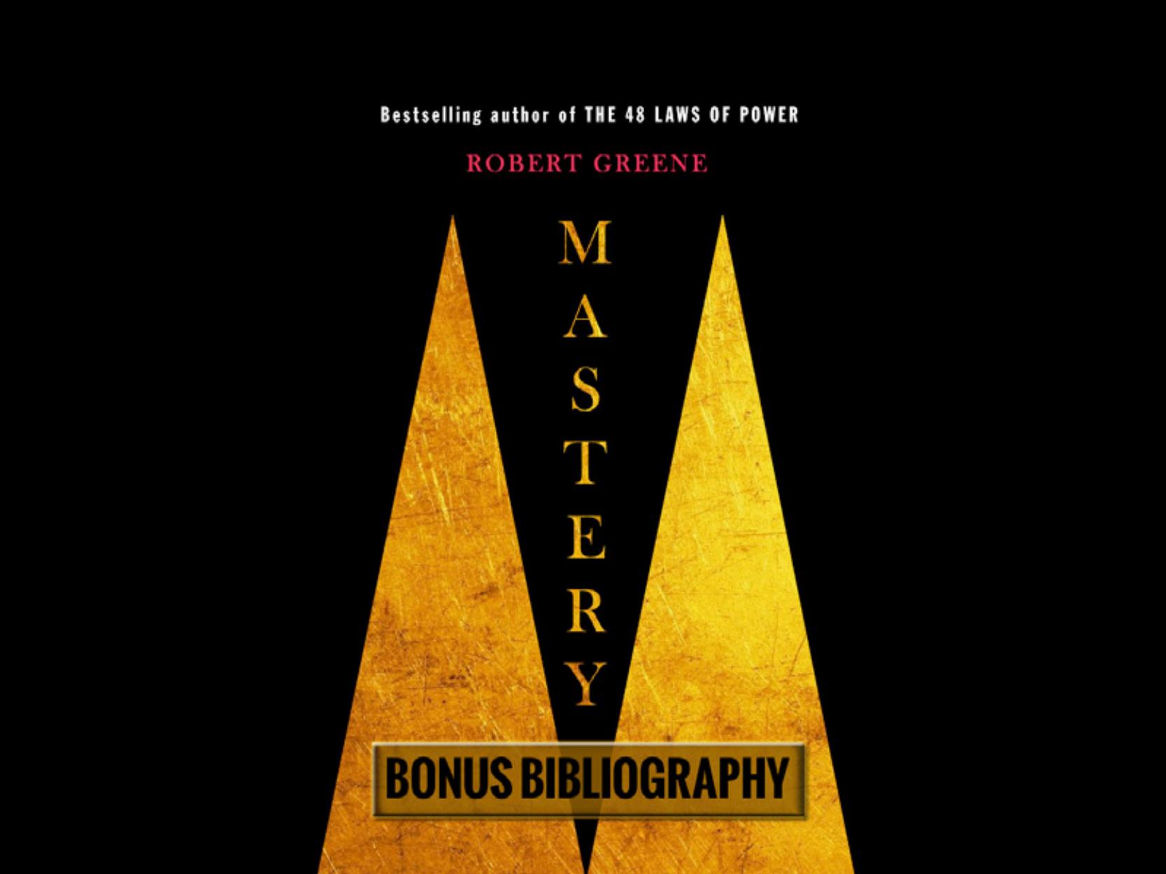 Mastery Bibliography by Unknown