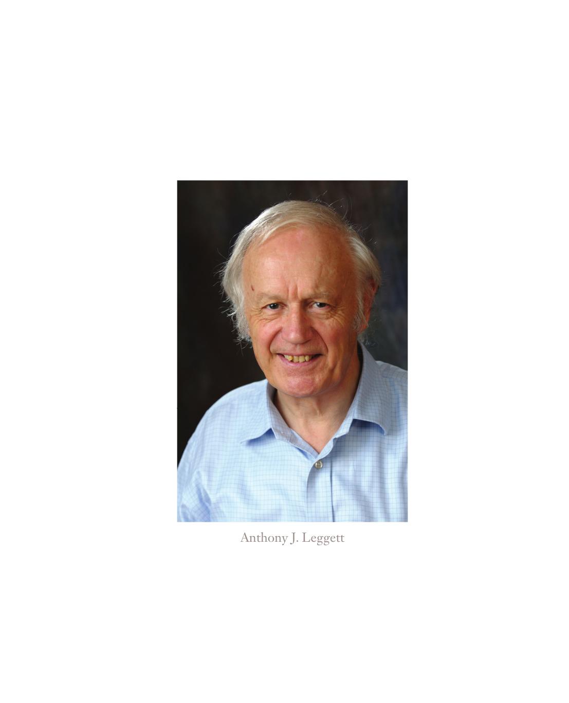 Matchmaking Between Condensed Matter and Quantum Foundations, and Other Stories: My Six Decades in Physics by Anthony J. Leggett