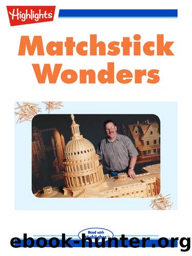 Matchstick Wonders by Barbara Kramer