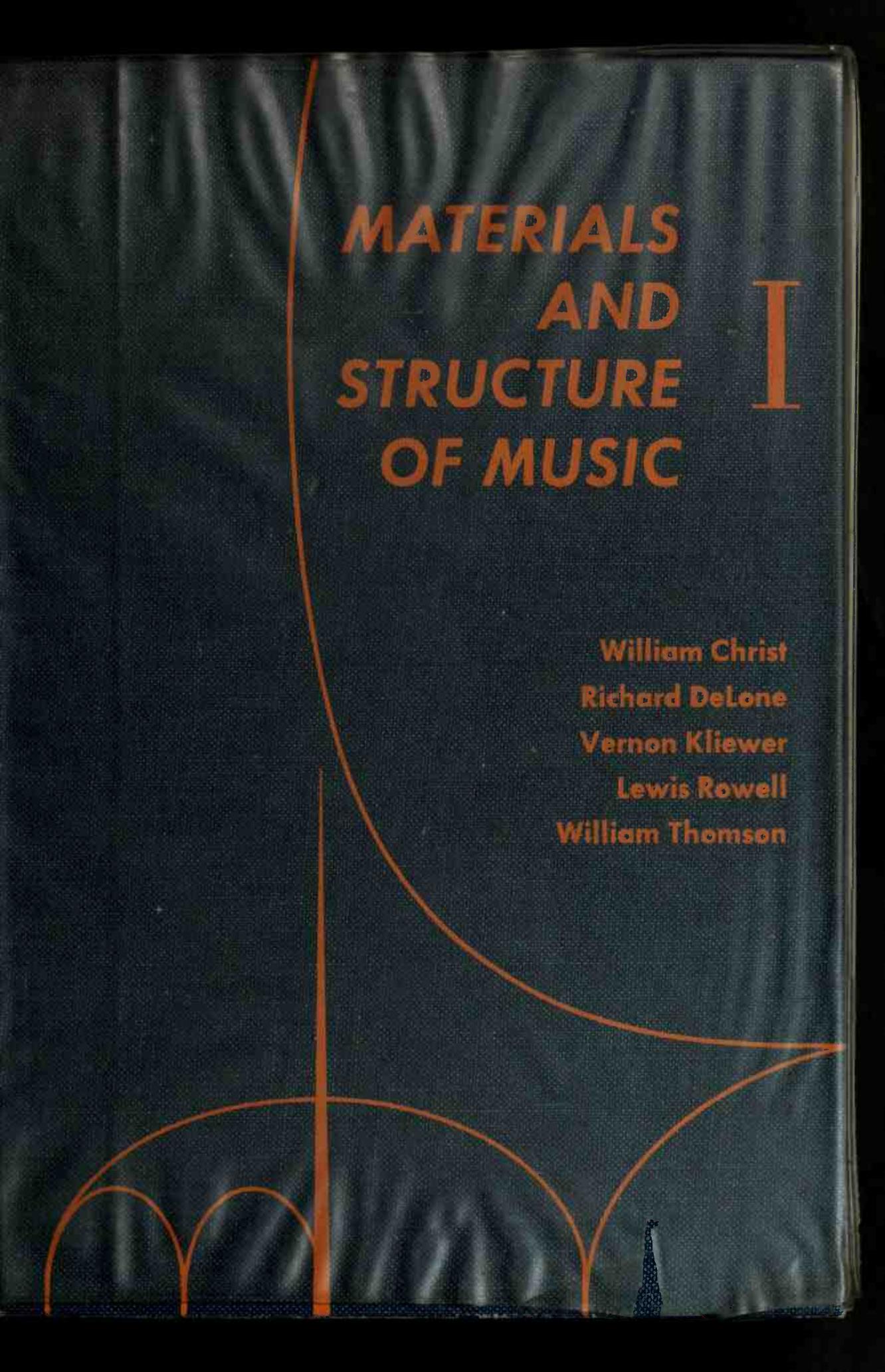 Materials and structure of music by Christ William