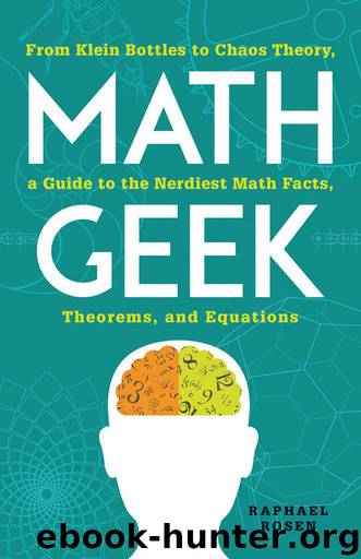 Math Geek: From Klein Bottles to Chaos Theory, a Guide to the Nerdiest Math Facts, Theorems, and Equations by Rosen Raphael