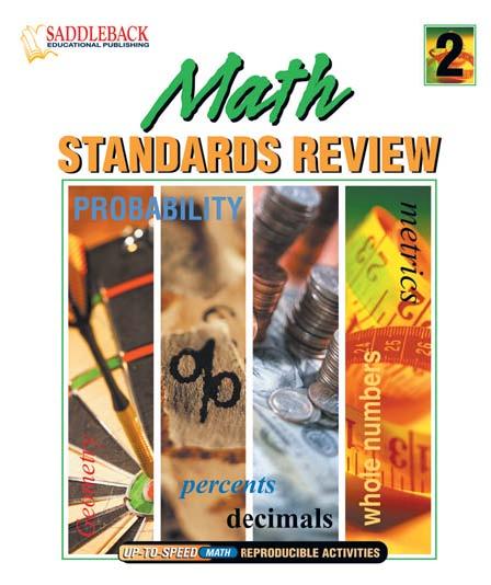 Math Standards Review 2 (Math Standards Review Binders) by Kent Publishing