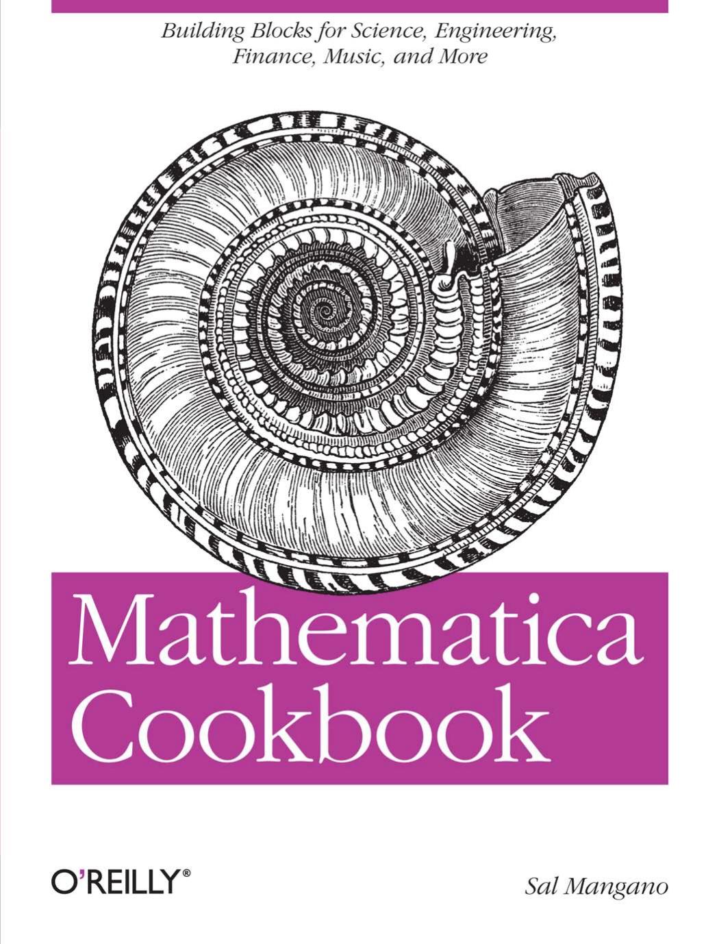 Mathematica cookbook by Sal Mangano