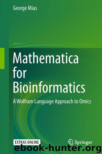 Mathematica for Bioinformatics by George Mias