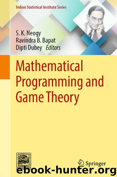 Mathematical Programming and Game Theory by Unknown
