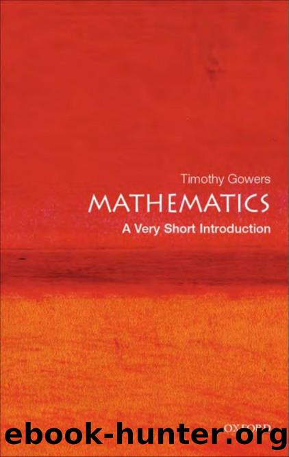 Mathematics A Very Short Introduction-Gowers (lnw Adam) by Unknown