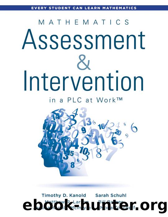 Mathematics Assessment and Intervention in a PLC at Work(tm) by unknow