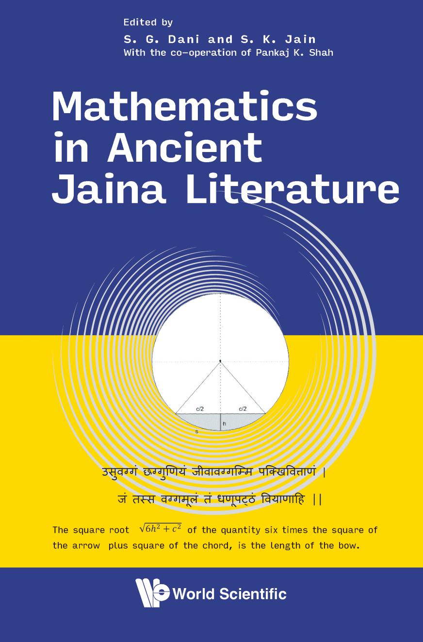 Mathematics In Ancient Jaina Literature by Surender K.l Jain S. G. Dani