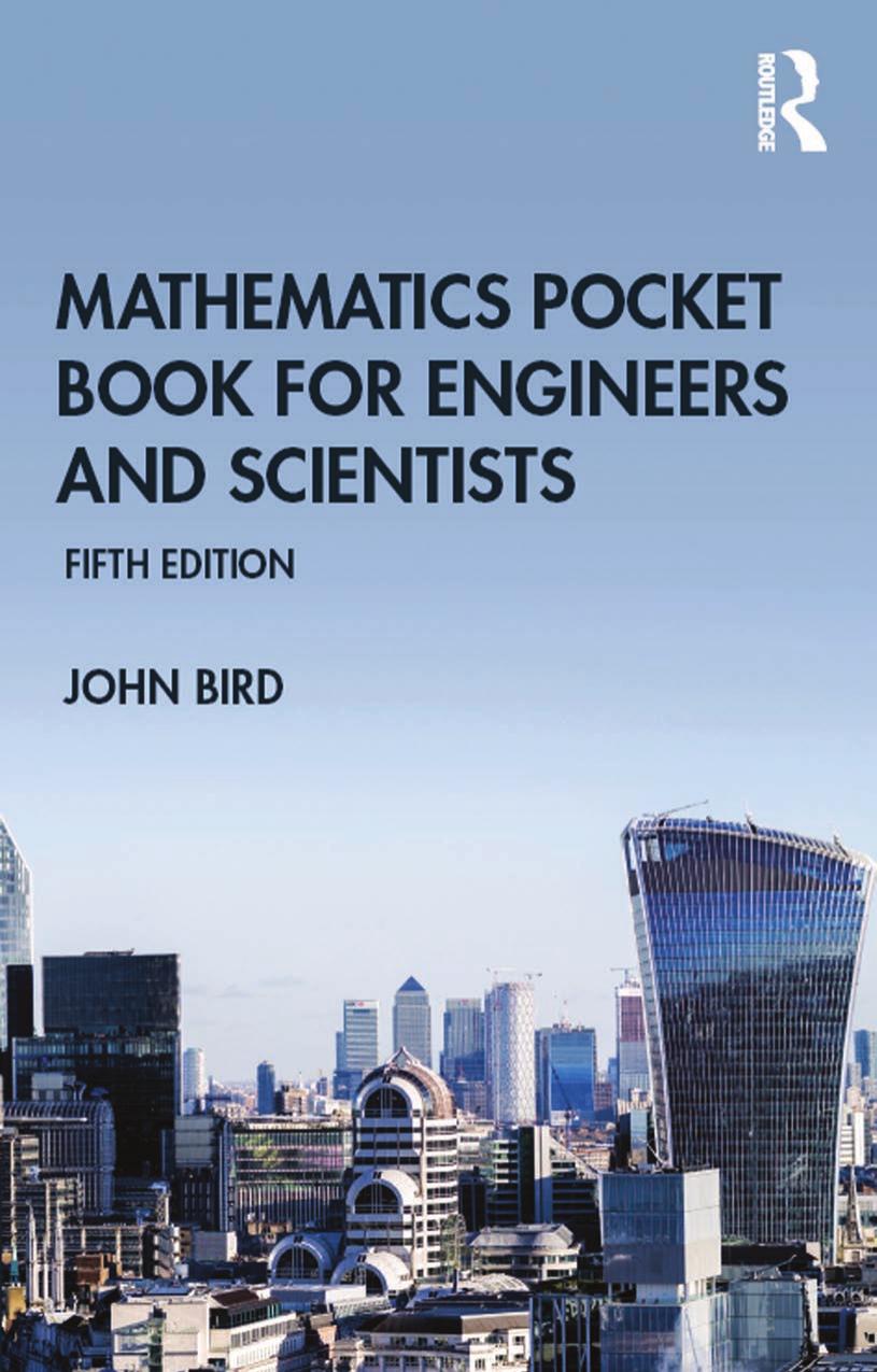 Mathematics Pocket Book for Engineers and Scientists by John Bird