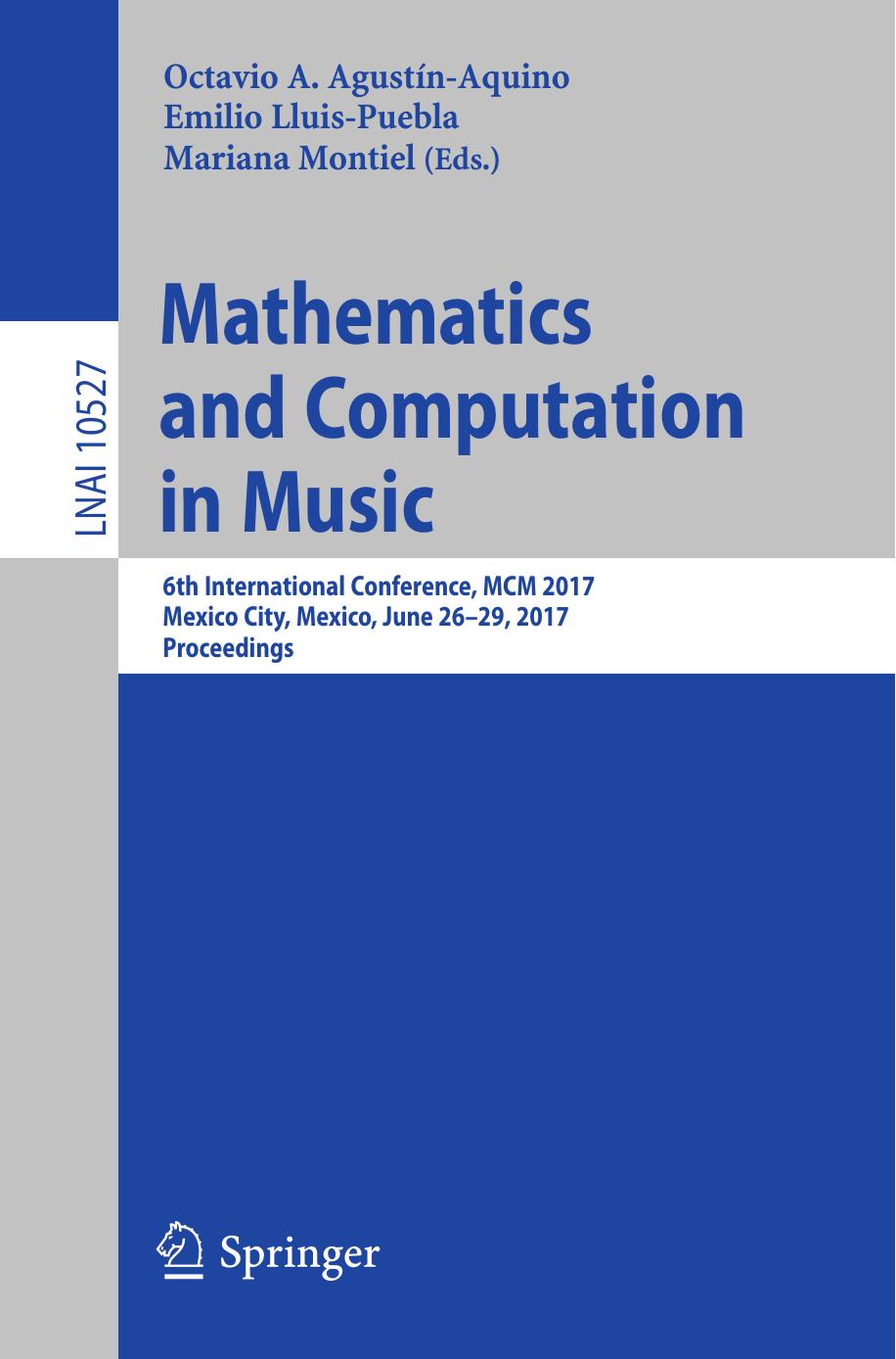 Mathematics and Computation in Music by unknow