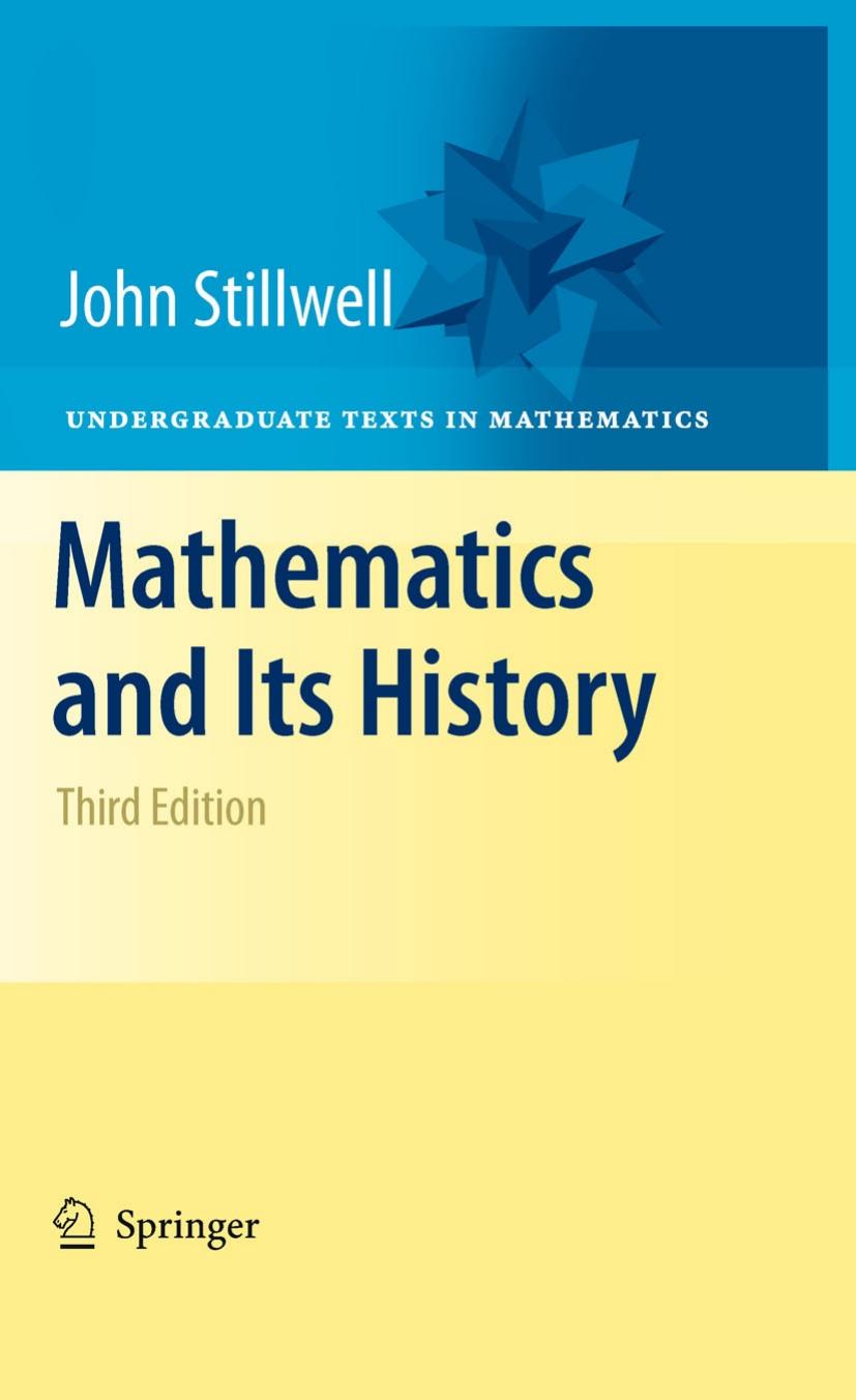 Mathematics and Its History [FIXED] by John Stillwell