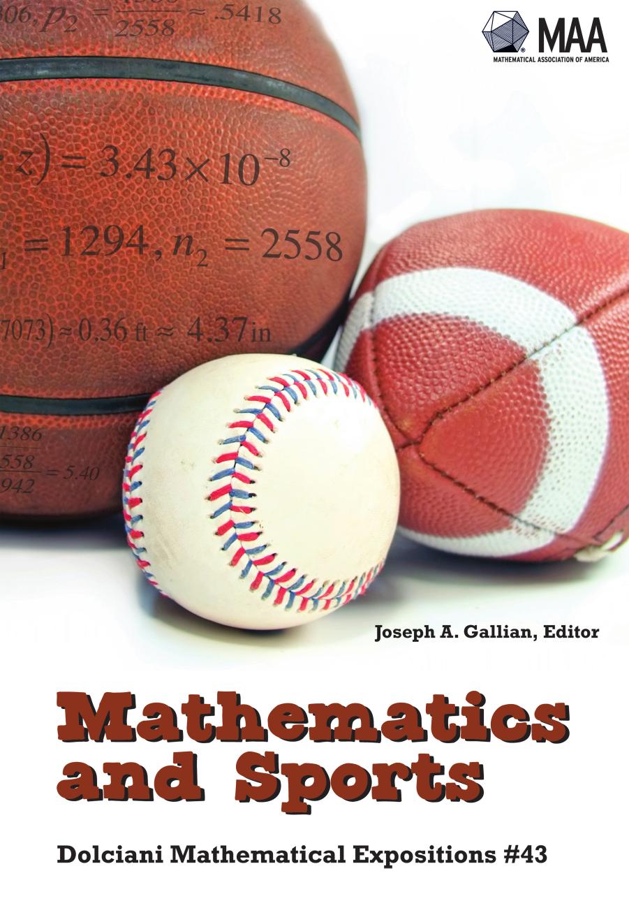 Mathematics and Sports by Joseph A. Gallian (editor)