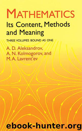 Mathematics by A. D. Aleksandrov