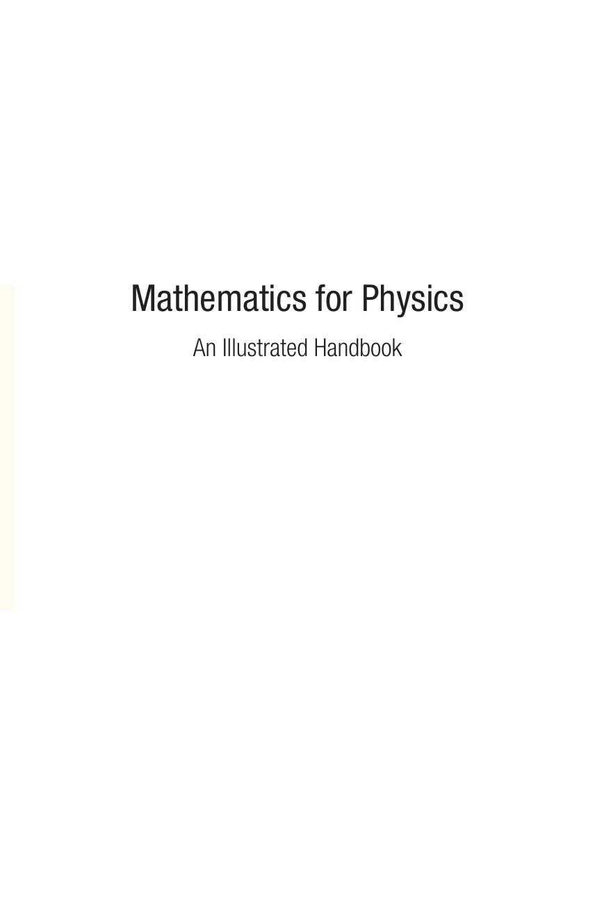 Mathematics for Physics: An Illustrated Handbook by Unknow