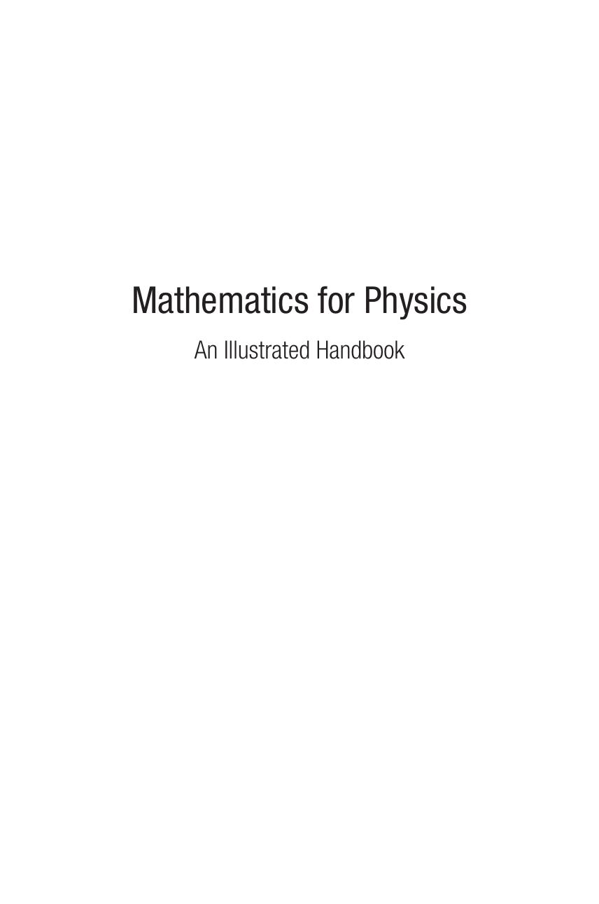 Mathematics for physics. An illustrated handbook by Marsh Adam
