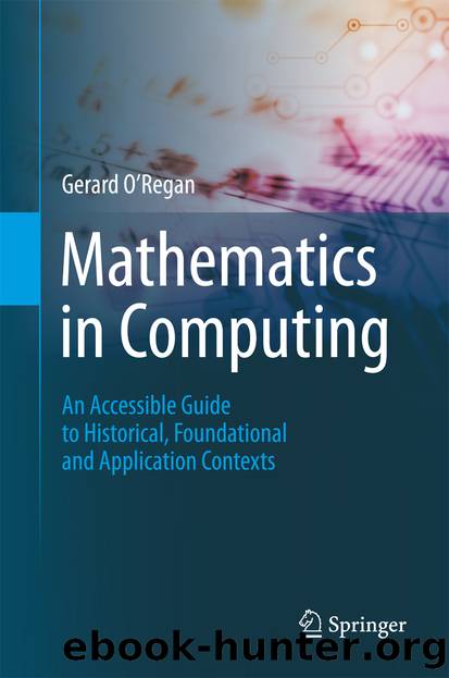 Mathematics in Computing by Gerard O’Regan