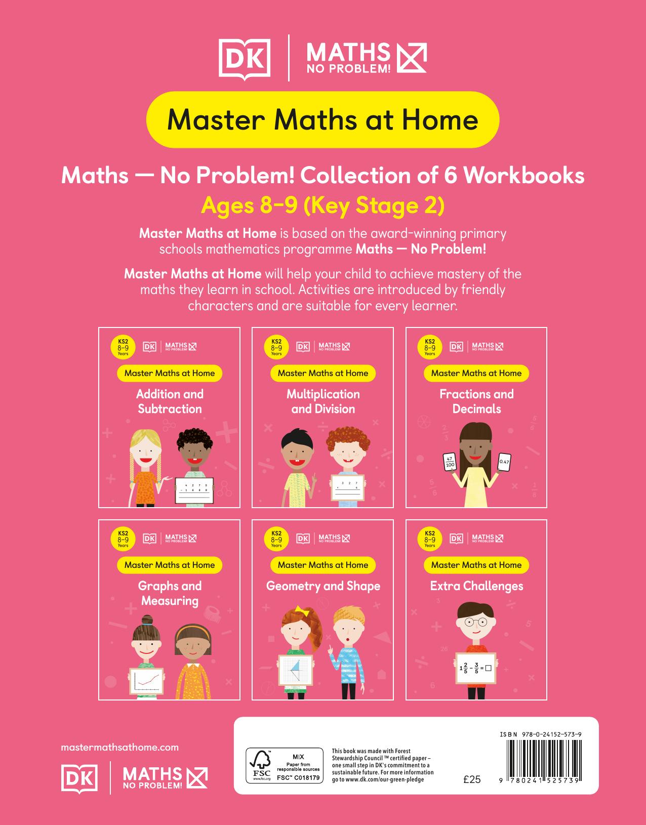Maths â No Problem! Collection of 6 Workbooks, Ages 8-9 (Key Stage 2) by Maths — No Problem!