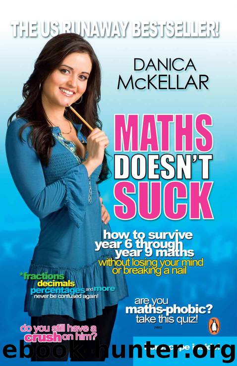 Maths Doesn't Suck: How to survive year 6 through year 9 maths without losing your mind or breaking a nail by McKellar Danica
