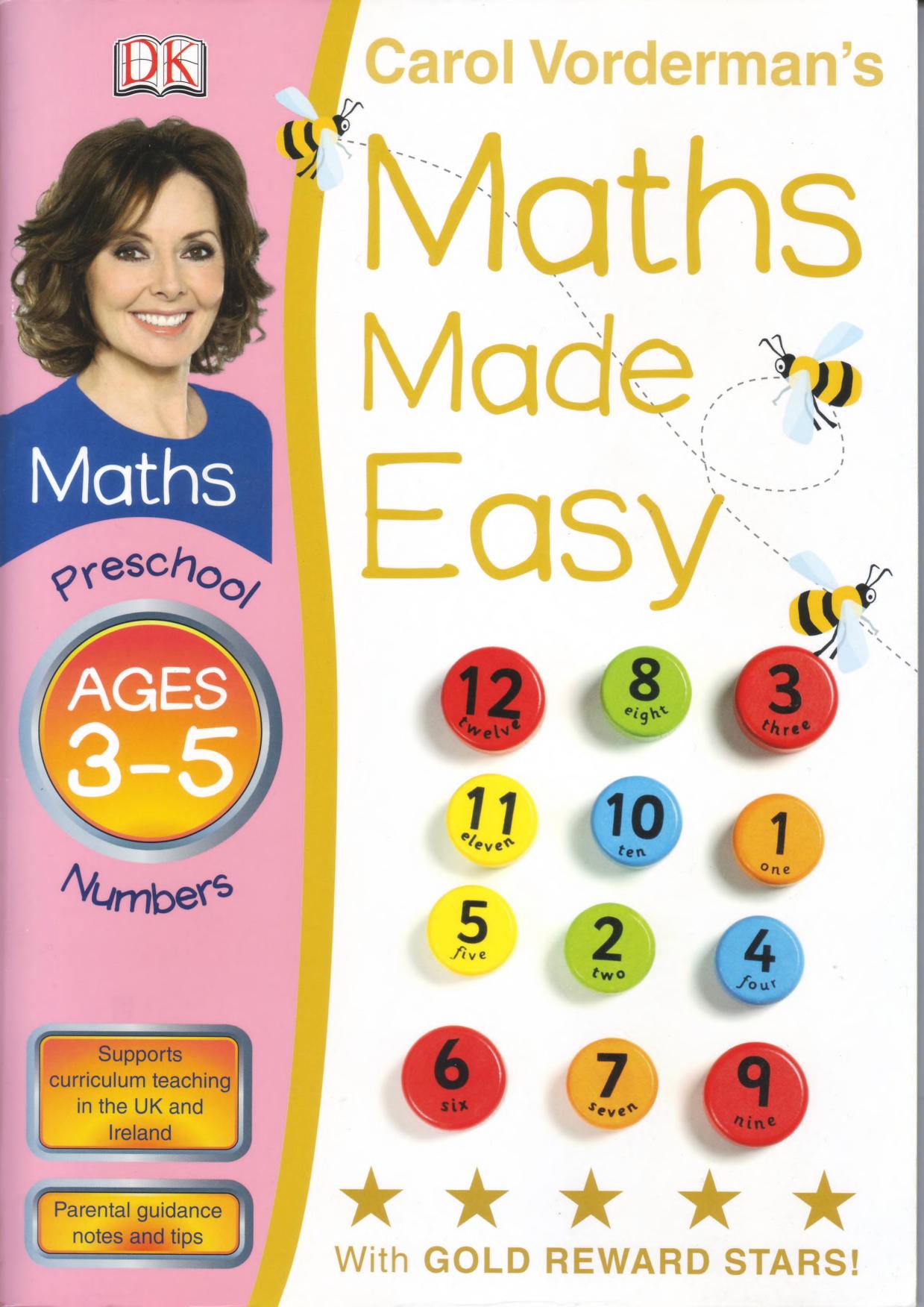Maths Made Easy. Numbers. Ages 3-5 by Vorderman C